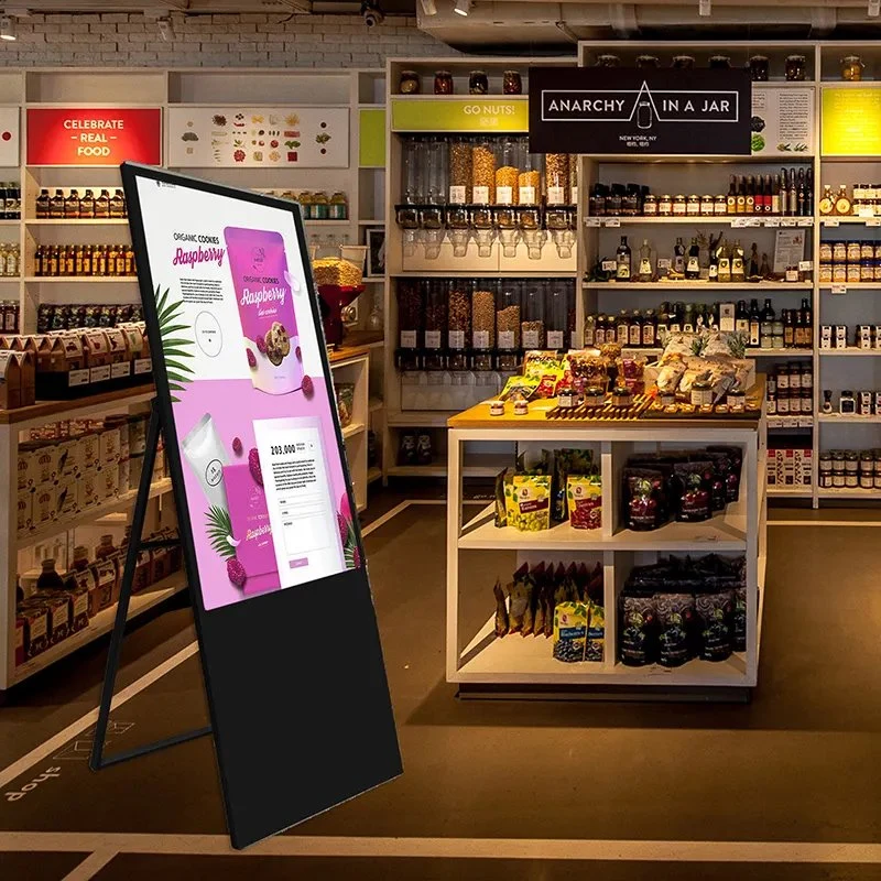 P2,5 Bodenstand Vertikal-Digital-Signage-LCD-TV LED Bildschirm für Werbung