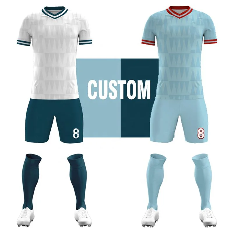 Benutzerdefinierte Logo Sublimation Fußball Uniform Großhandel OEM Design Fußball-Trikot