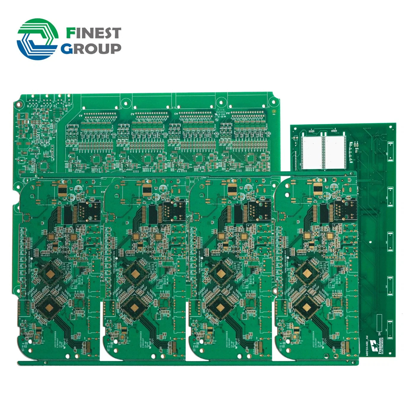 لوحة الدوائر المطبوعة 1000W 2sc5200 2SA1943 مضخم صوت صغير HDI شركة تصنيع لوحة PCB