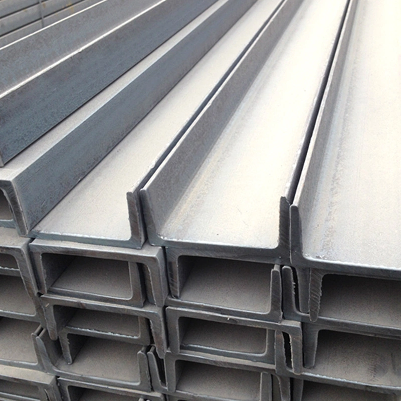 China Supplier ASTM C Channel Type C Galvanized Iron Structural Carbon Steel U Profile Purlin Roll C Channel for Construction Price Per Kg with Low Price