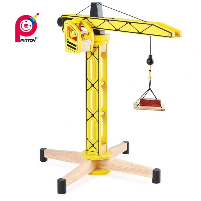 Wooden Toy Toddler Toy Wooden Crane Educational Toy