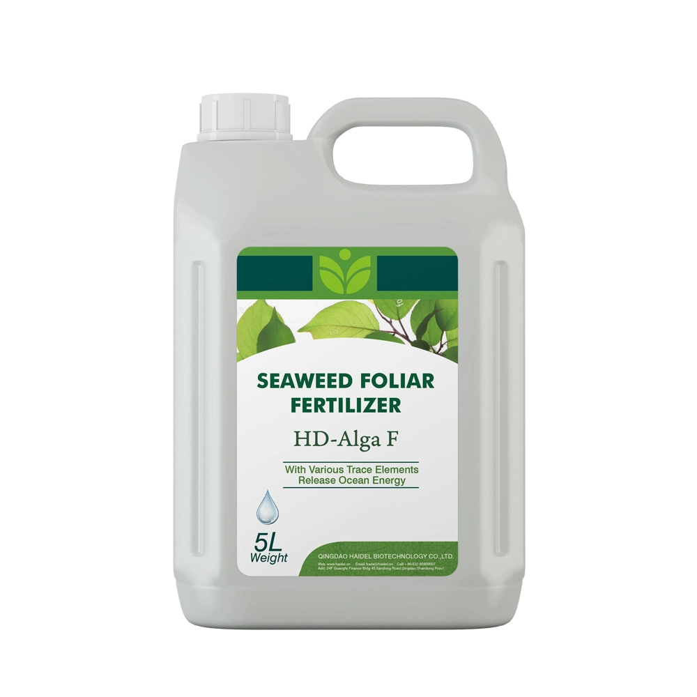 Líquido de alta qualidade extracto de algas marinhas Organic fertilizante foliar com elemento traço