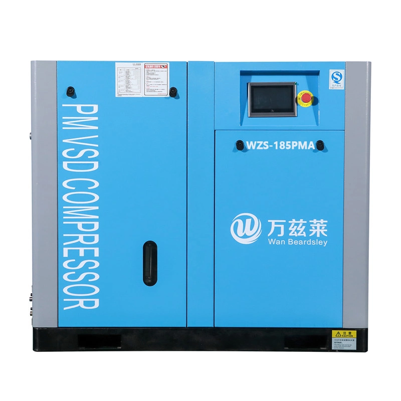 Sell Well Frequency Conversion Stationary Rotary Screw 10bar 185kw Compressor Oil Free for Medical