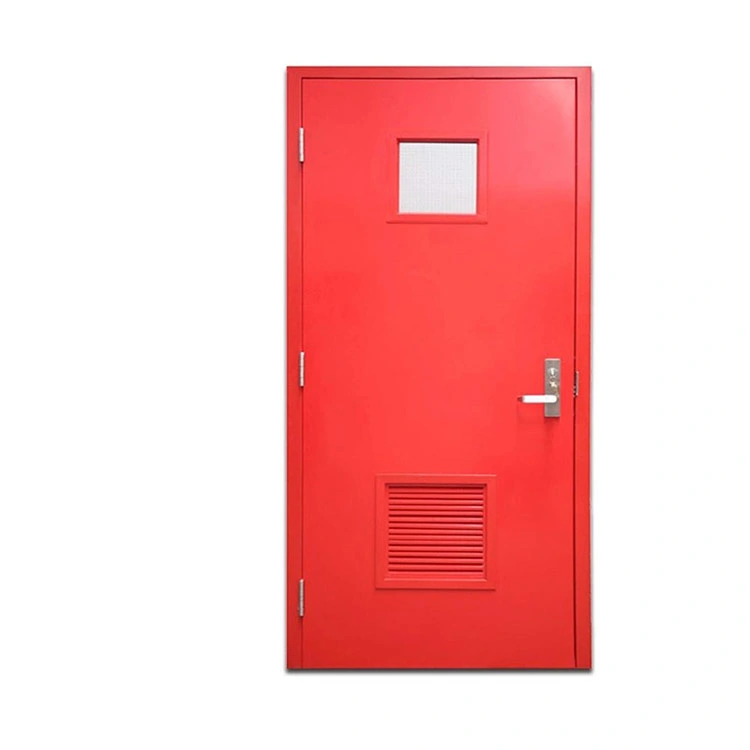 China Made Hot Selling Wholesale/Supplier Price Metal Fireproof Door Door Commercial Exterior Fire Rated Steel Doors 1 Hours Fire Rated Door