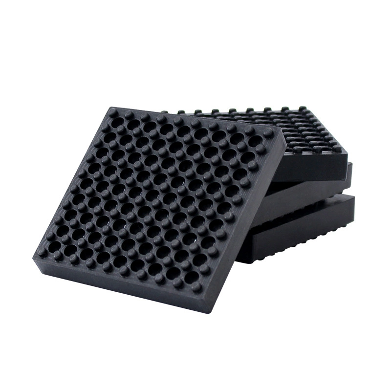 Anti Vibration Ribbed Waffle Pad Rubber Mat Industrial Rubber Feet Pads Can Be Cut Rubber Pad