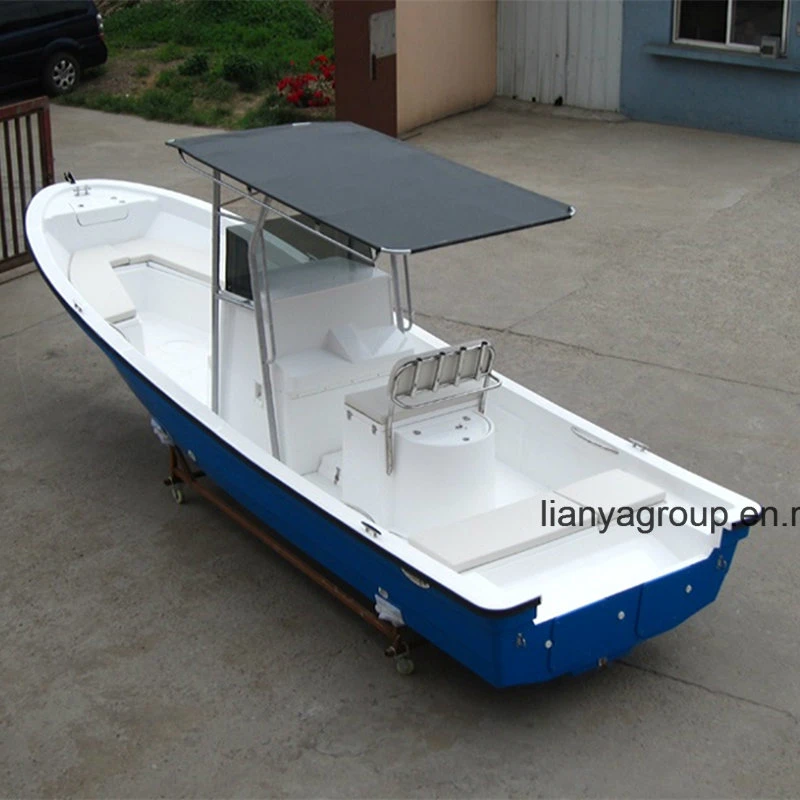 Liya 25FT China Fishing Boats Offshore Panga Boats Ce Approved