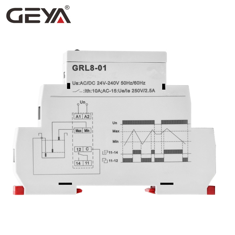 Geya Grl8-01 Liquid Level Sensor with Water Pump Level Controller Circuit Diagram Relay