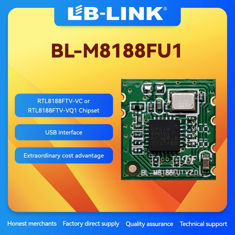 MODULE WLAN 1T1R monobande HAUTEMENT intégré LB-LINK BL-M8188FU1