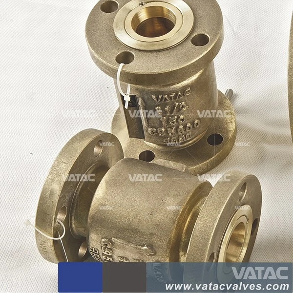 Aluminium Bronze B148 C95800/C95400 Flanged Bolted Bonnet Lift Check Valve