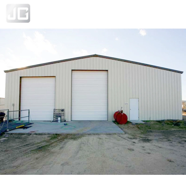 Planta prefabricada/Hangar/almacén/fábrica de materiales de acero de cobertizo estructura de hoja de ingeniería coche de taller Garaje de estacionamiento con estructura metálica