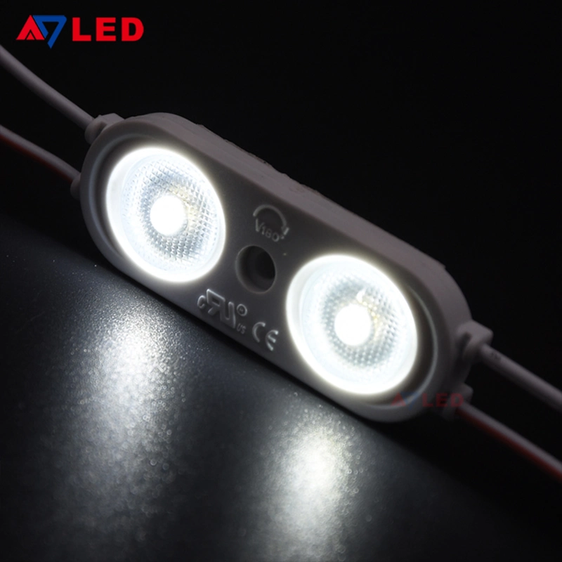 DC24V LED 2W 2LED with 180degree Lens LED Module Light