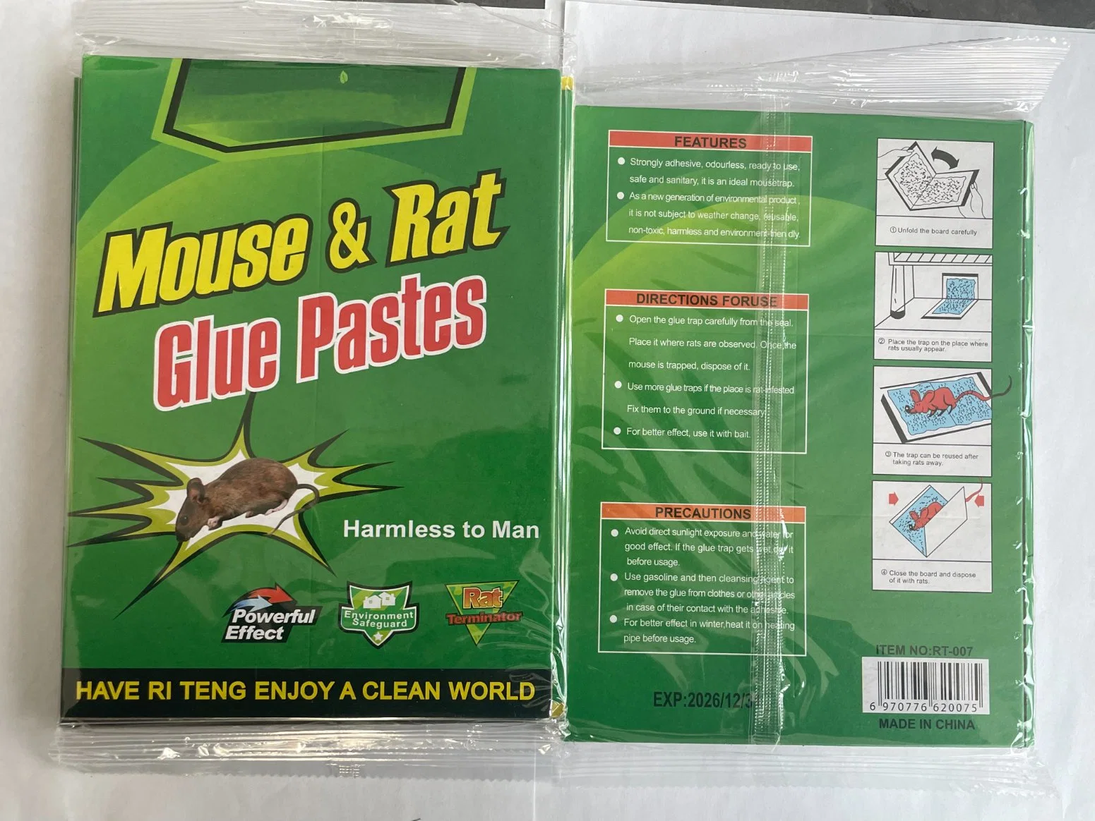 Custom Mouse Glue Trap Rat Mouse Glue Board Rat Glue