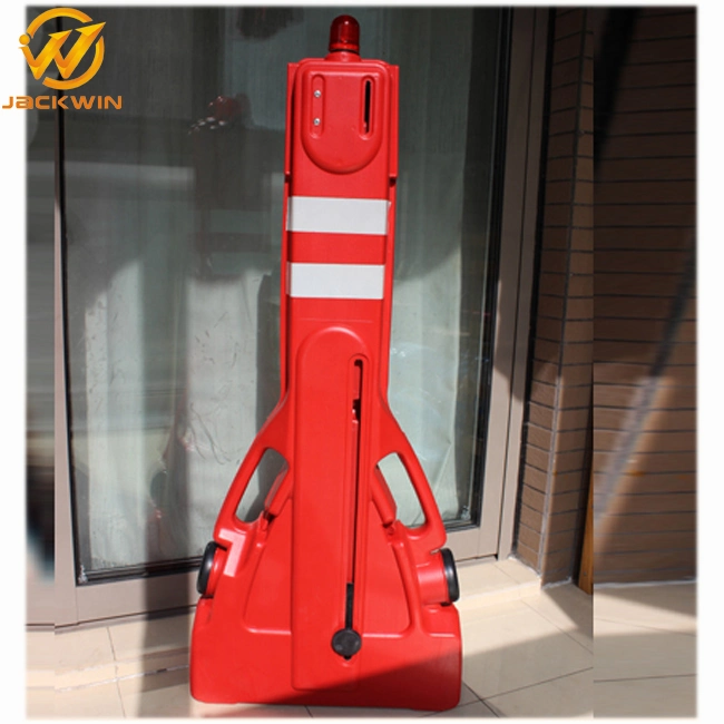 Expandable Barriers Multi-Gate Road Safety Crowd Control Portable Plastic Barrier