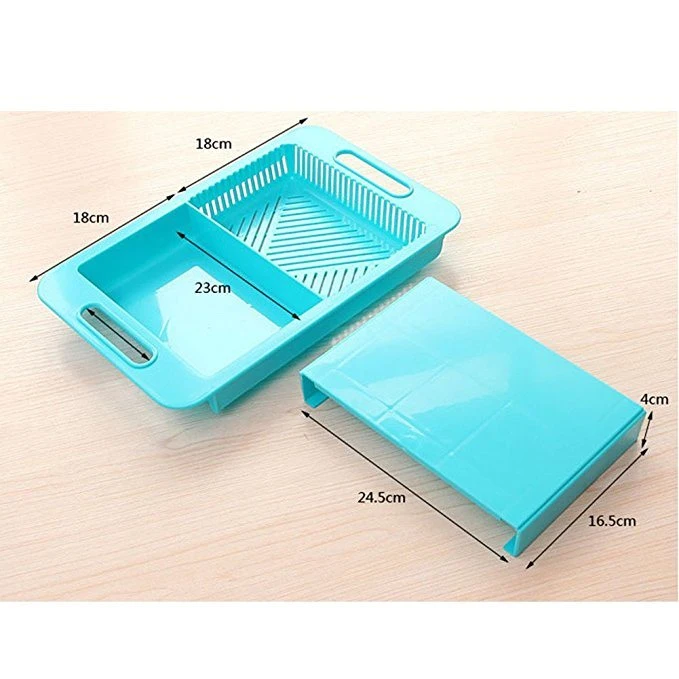 3 in 1 Multifunctional Chopping Board with Drain Basket Mi10530