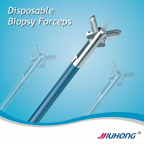 Medical Disposable Biopsy Forceps with Smooth Jaws for Endoscope