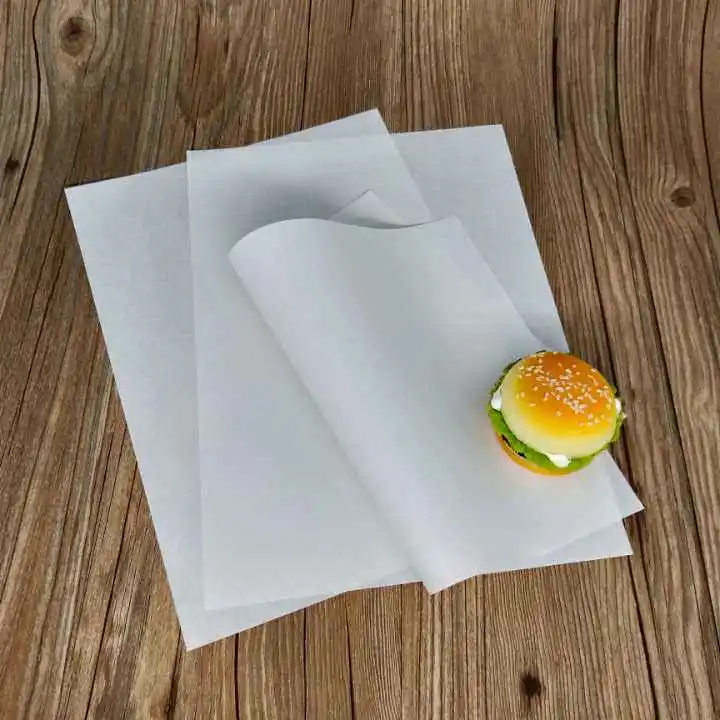 Printed Food Sandwich Wrapping Print Design Burger Greaseproof Paper