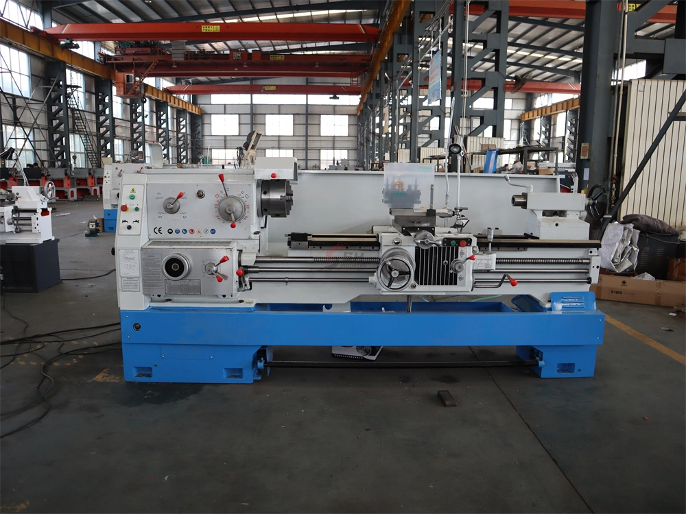 Turning Lathe Machine Ca6150 Ca6250 Good Price China Precision Horizontal Universal Metal Manual Gap Bed Lathe