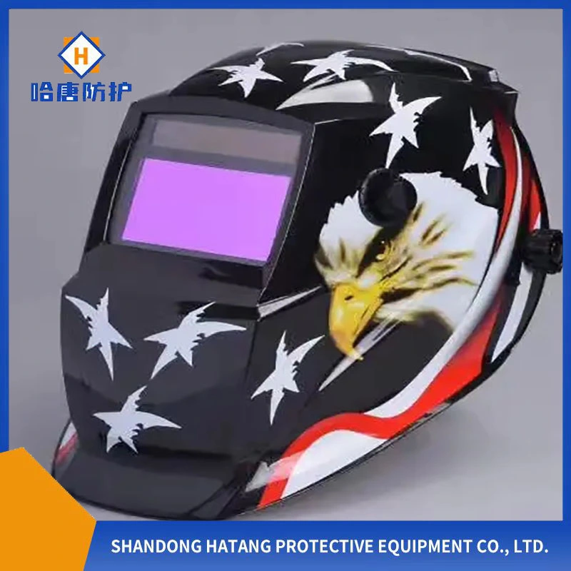 El oscurecimiento automático de rango ajustable de MMA MIG Soldadura Eléctrica de la soldadura de cascos lentes para máquina de soldadura soldadura casco