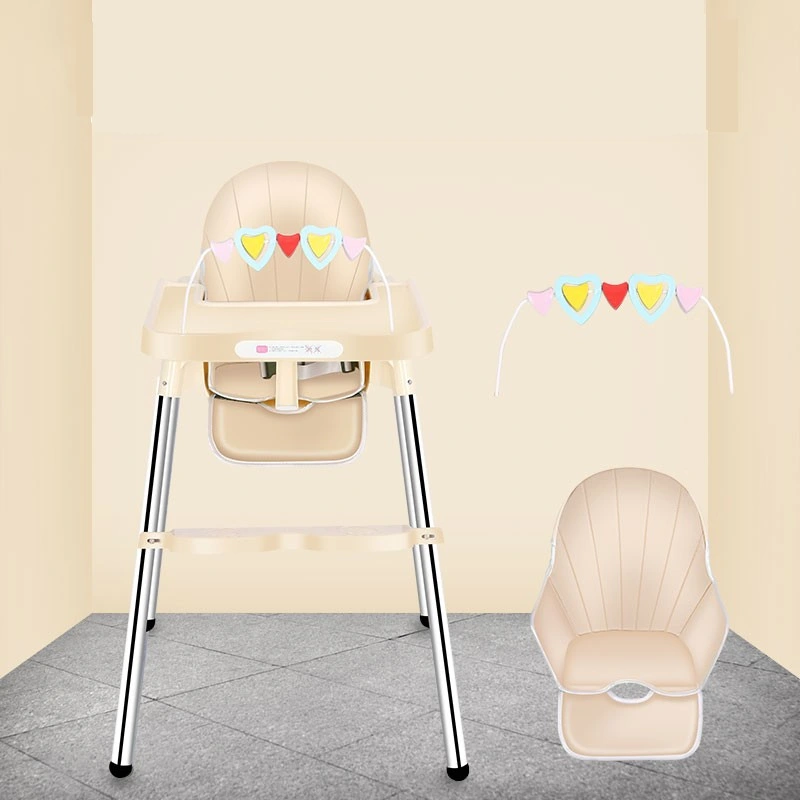 New Popular Portable Plastic Kids Child Baby Food Eat Feeding High Dining Chair