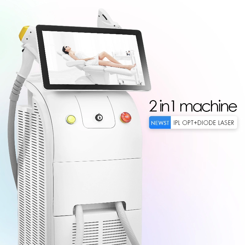 Multifunction 4 in 1 Elight IPL Opt RF ND YAG Laser Tattoo Removal Hair Removal Machine Diode Laser Beauty Equipment