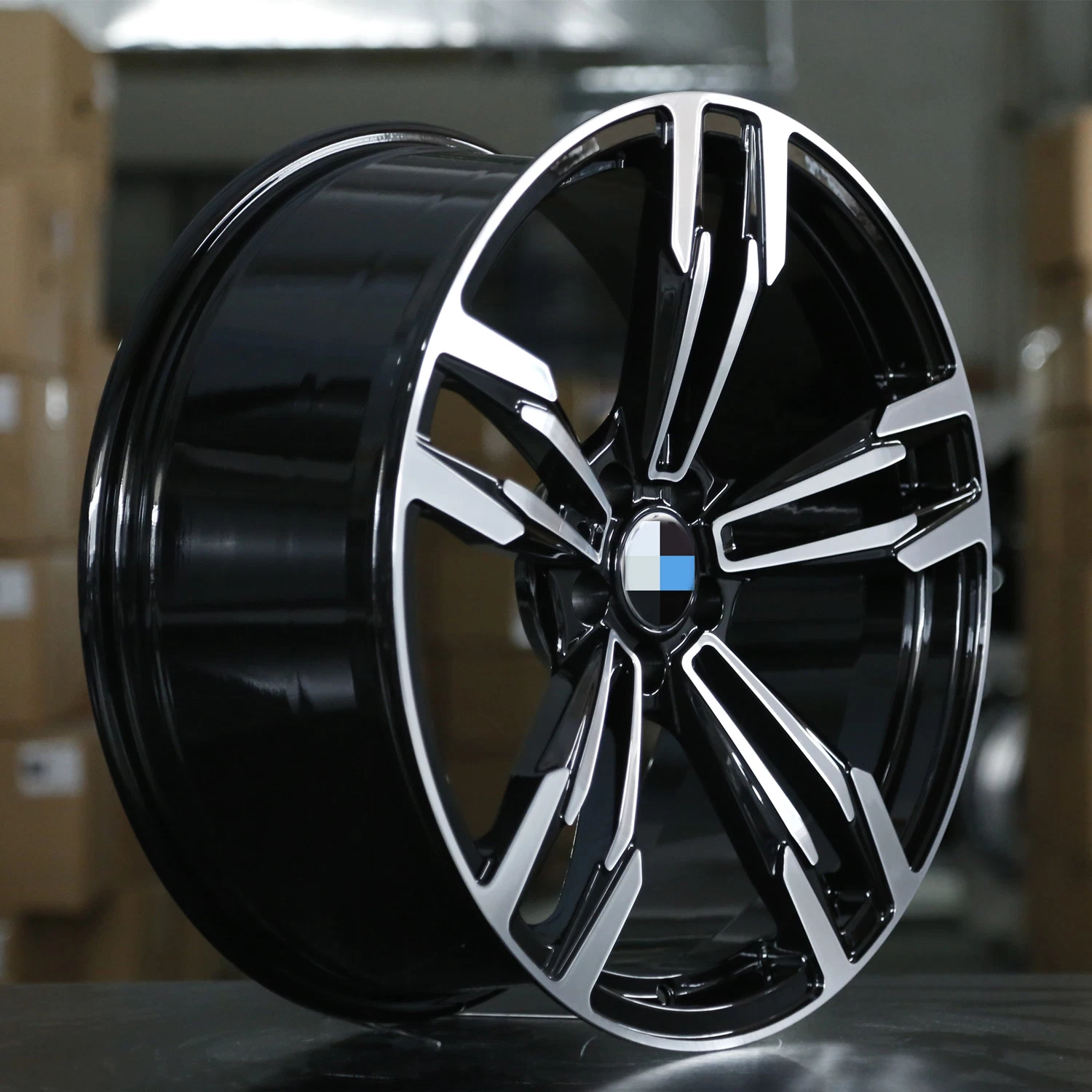 Original Factory Hot Sale Aluminum Alloy Wheels Auto Car Replica Forged Wheel Rim Aftermarket Car Use Steel Wheel