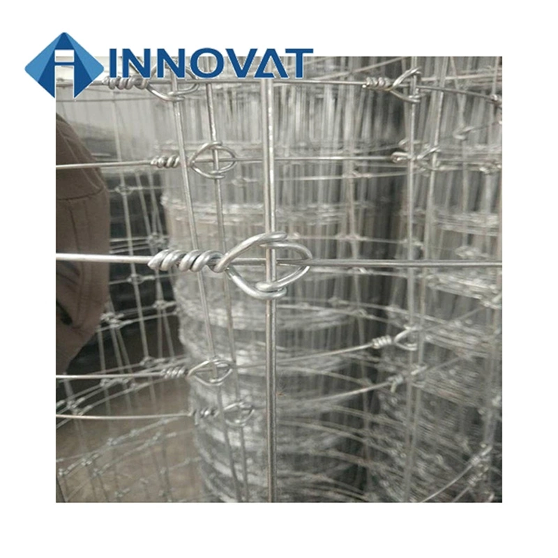 Custom Cattle Net Grassland Fence Twist Knot Net Enclosure Wire Enclosure Orchard Farmland Protection Isolation Galvanized Wire Fence