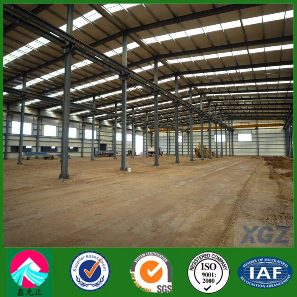 Prefabricated Customized Steel Structure Building with Workshop and Mezzanine Office (XGZ-A011)