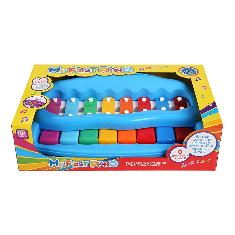 Keyboard Instrument Musical Eight Tone Toy Mini Piano Keyboard Electric Music Toy for Kids