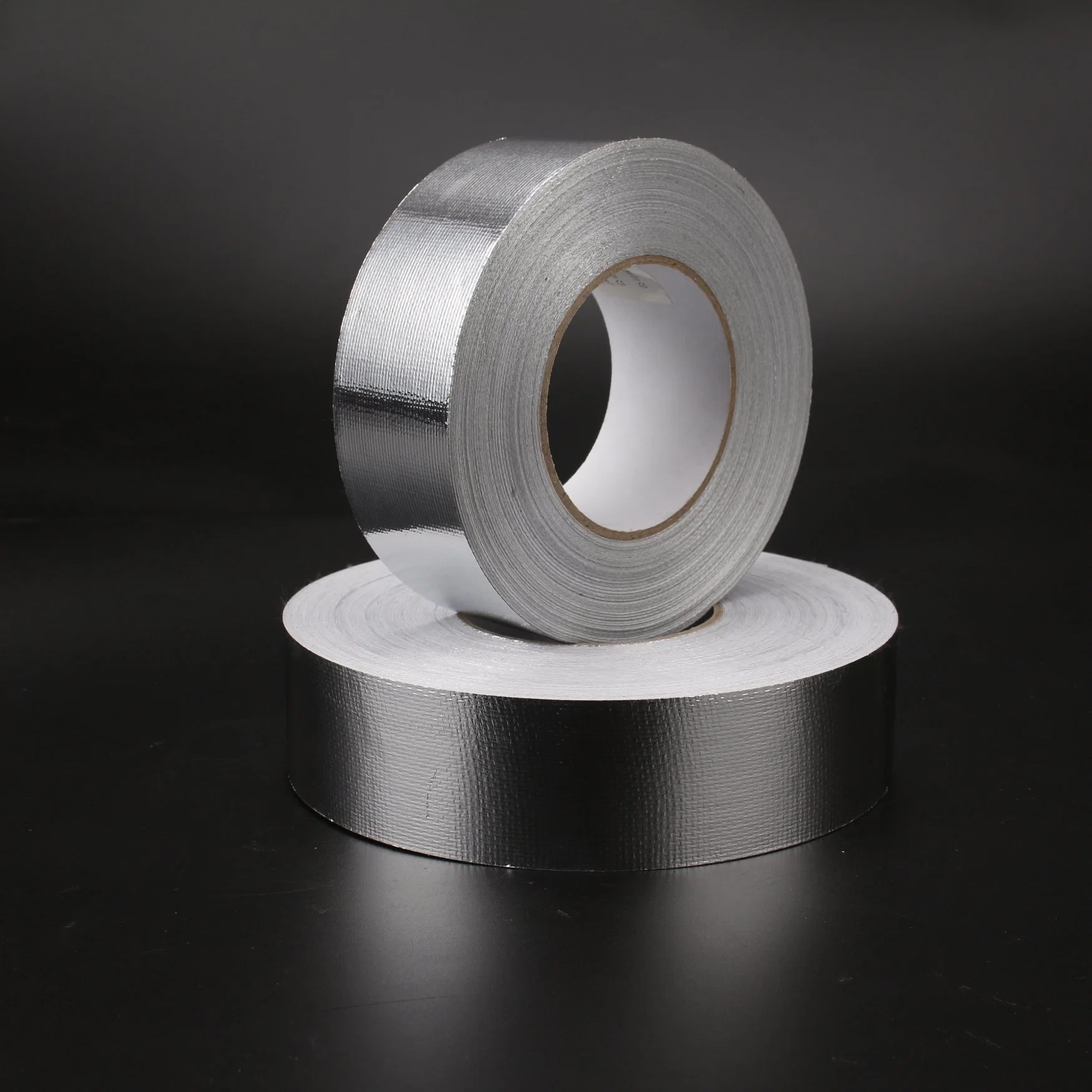 Meiyuan Aluminum Alu Foil Duct Tape Adhesive Fiber Glass Tape