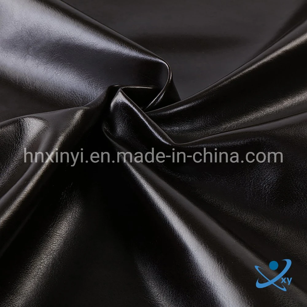 High-Gloss Marble PU Artificial Leather Custom Vegan Marble Imitation Leather for Factory