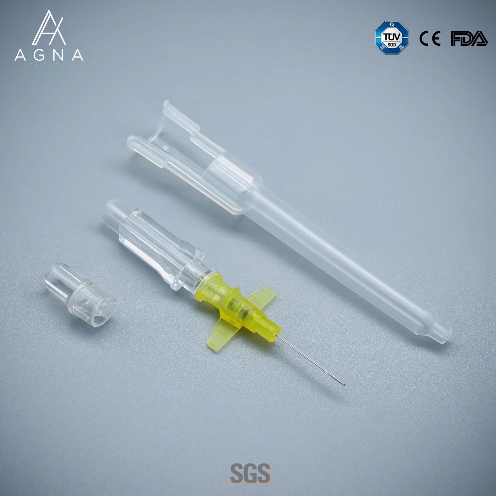 Medical Instrument Safety IV 21g Butterfly Needle FDA Top-Qualität In den USA