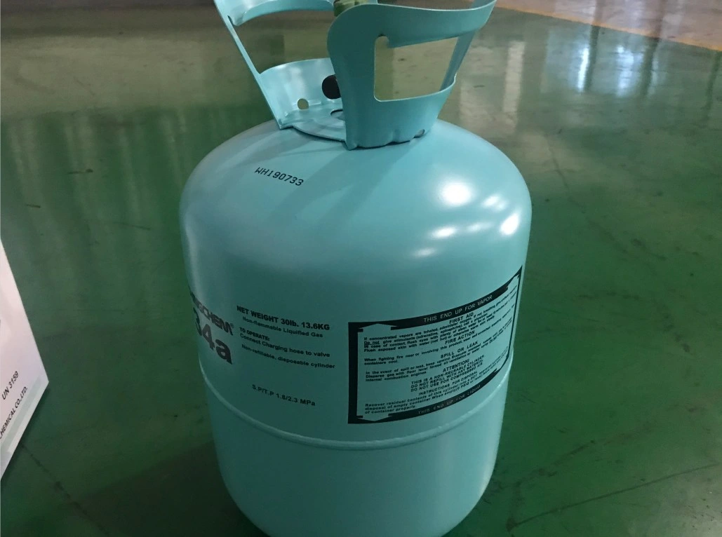 Shingchem 100% de pureza más frío Aire acondicionado para automóviles R134A/R404A/R22/R410A Gas refrigerante