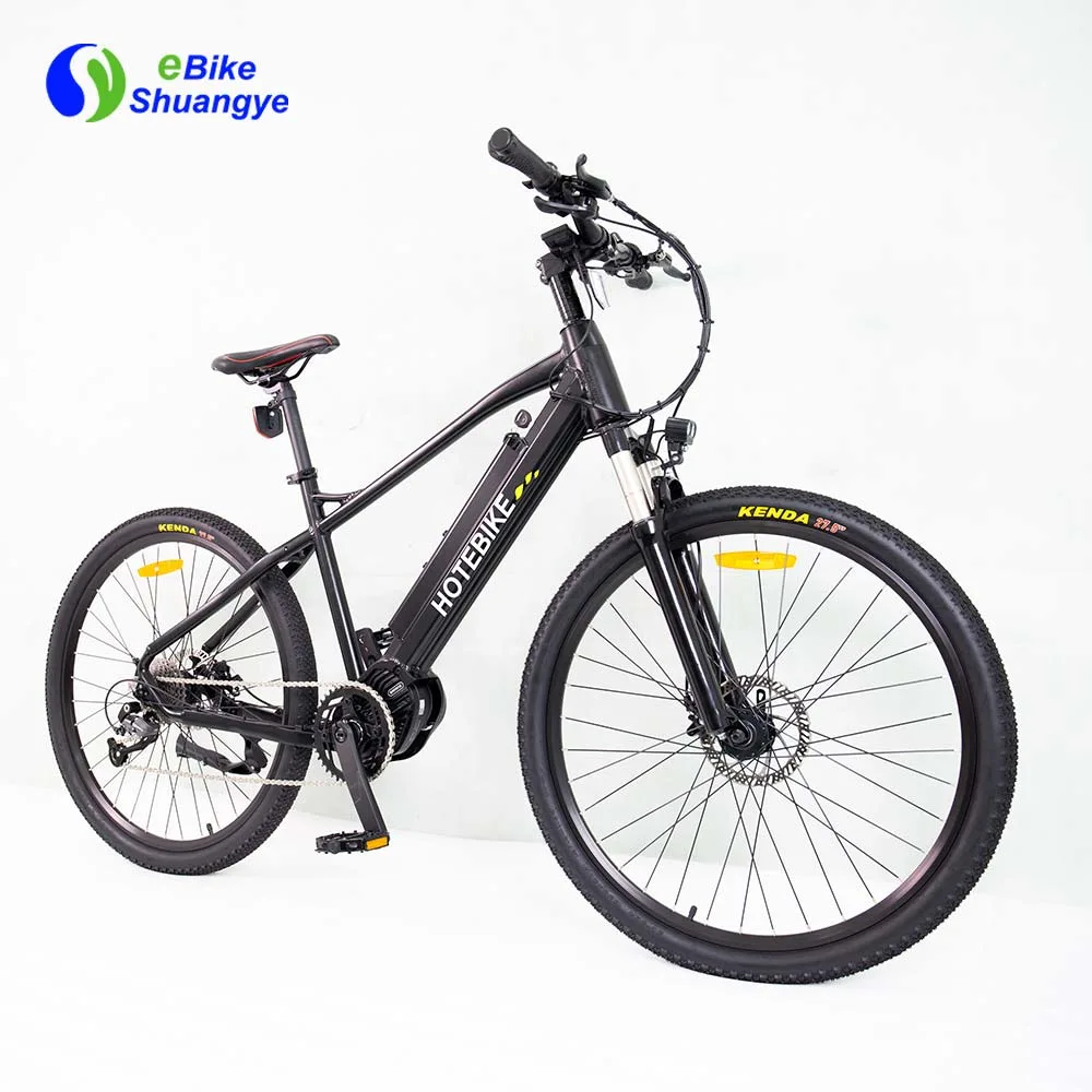 Desdobrado &gt; 60km Hotebike um em Carton moto Electric bike Bafang MID Drive