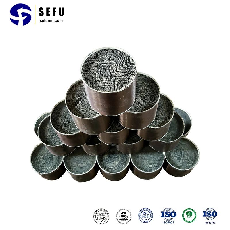 Sefu Diesel Pm Filter China Diesel Oxidation Katalysator Doc Hersteller TiO2 als Ausgangsmaterial Selektive Katalysatoren Reduktion langlebiger Wabenschaben SCR Katalysator