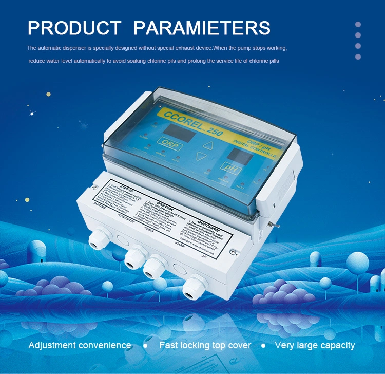 New Portable Digital pH Meter Tester Pool Water Monitor