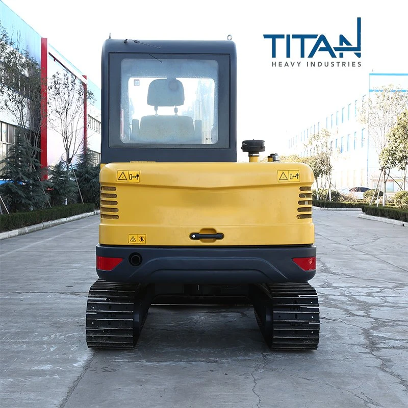 بيع ماكينة الحفار الهيدروليكي المزوَّدة بالحفارات الزحافة Titan TL45E 4.5 طن وزن الحمل