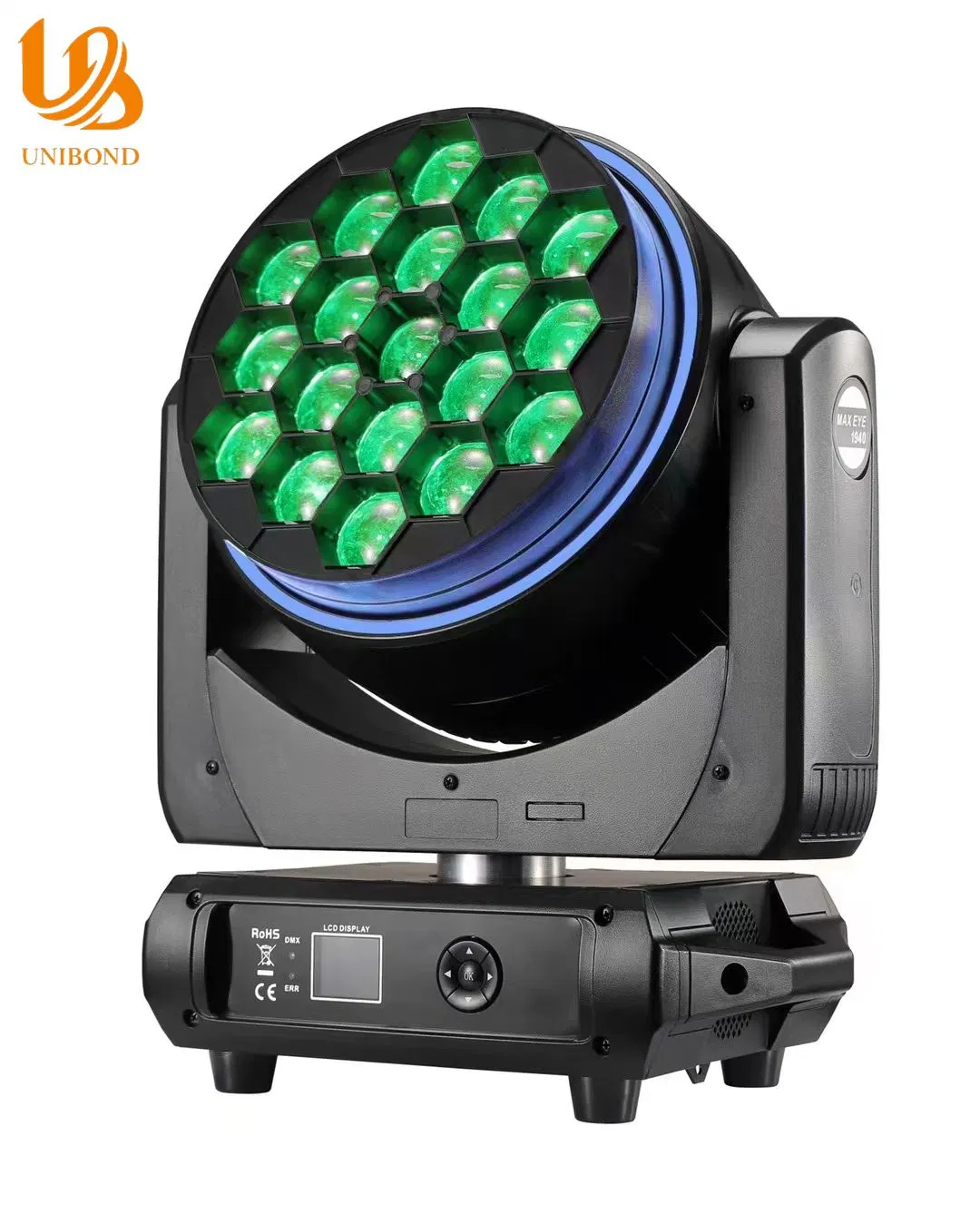 Event Live Show 19X40W LED Zoom Moving Head Light Wash Moving Head Light