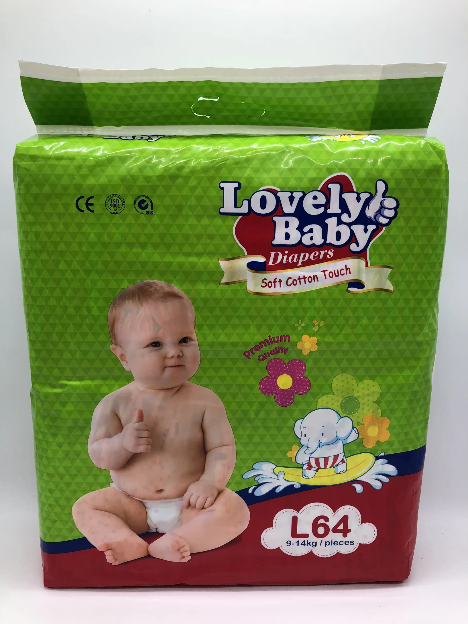 Factory OEM Japanese Sap Soft Comfortable Cotton Disposable Baby Diaper Pants