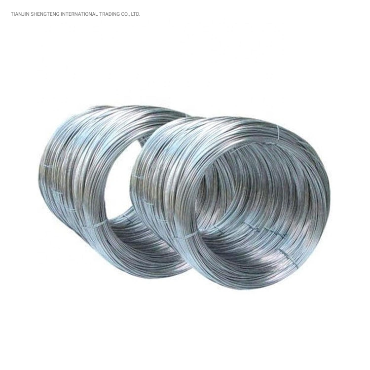 China Shengteng Brand Hot Rolled Galvanized Steel Wire Rod in Coils