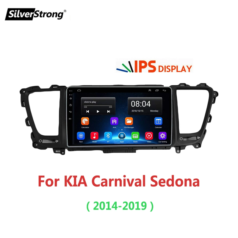 Car Stereo for KIA Carnival Sedona 2014 2015-2019 Octa Core Android 10.0 Car DVD GPS Navigation Player Deckless Radio Headunit