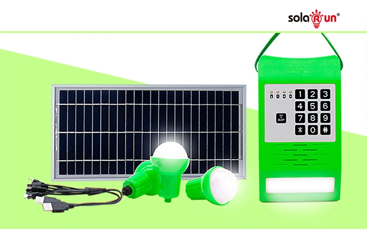 Solar Light Generator for Home Lighting