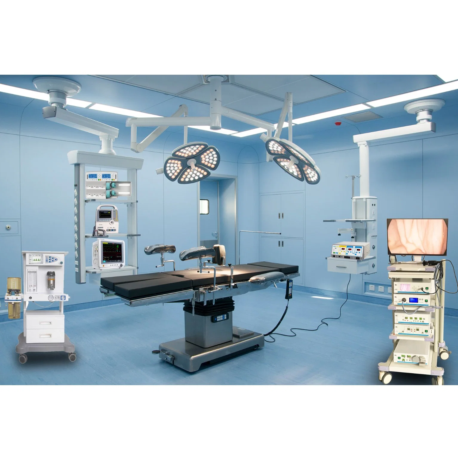 Salle d'opération soins intensifs professionnels de soins dentaires médicaux à guichet unique Kits d'échographe