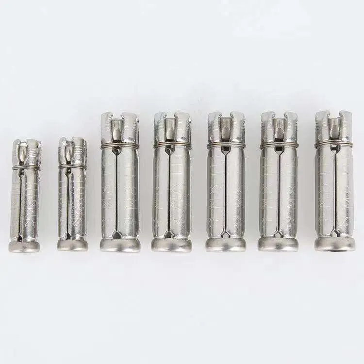 Stainless Steel 304 316 A2 A4 3 Pieces 4 Pieces Heavy Duty Rawl Anchor Bolt