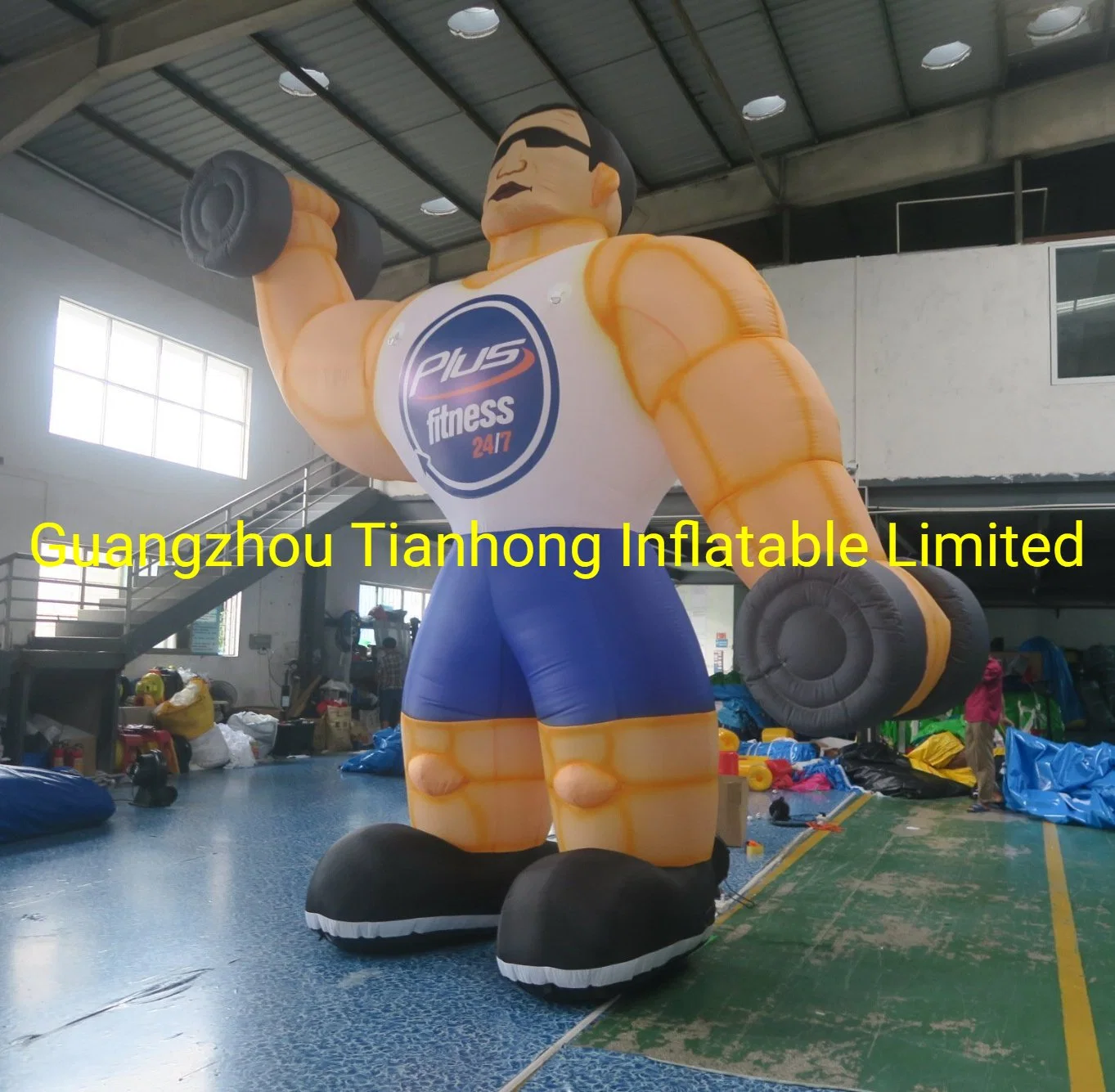 5m Tall Inflatable Muscle Man