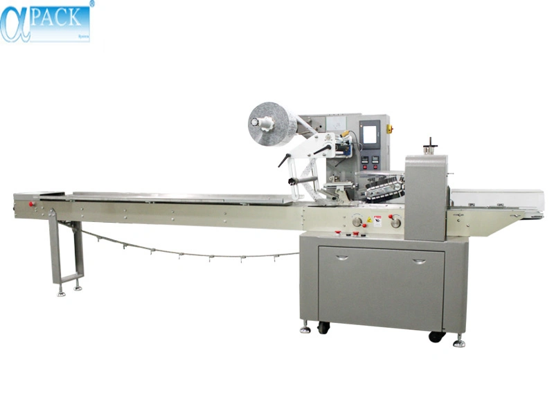 Horizontal Flow Wrapper Packing/Packaging Machine for Bread/Potato Chip (AHP-100)