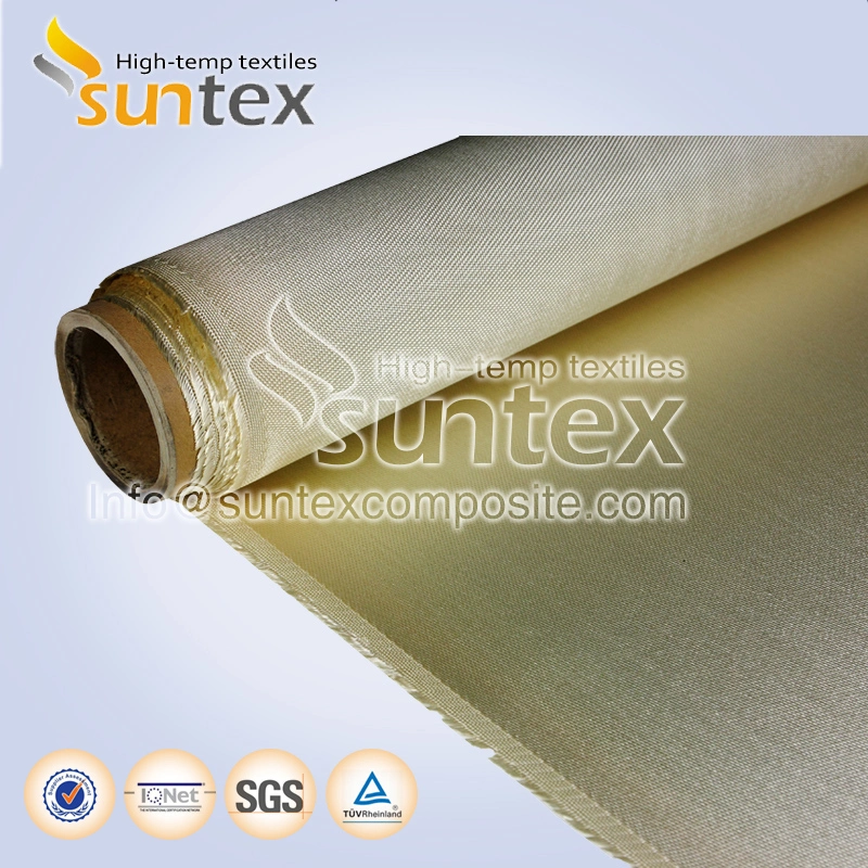 Good Anti-Abrasion High Silica Fiberglass Cloth for Other Heavy-Duty Fire Control Systems