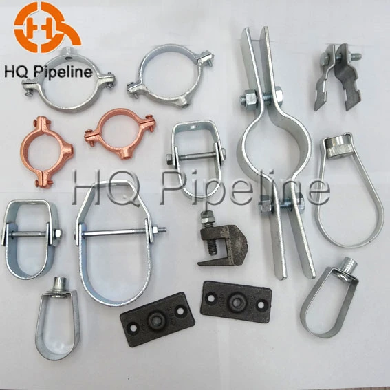 Swivel Loop/Clevis Steel Pipe Hangers and Beam/Strut/Riser/Hose Clamp