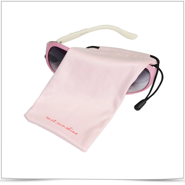 Soft Double-Side Drawstring Microfiber Eyeglasses Pouch