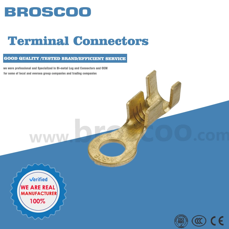 Wholesale/Supplier Automotive Non-Insulated Naked Circular Rnb Copper Ring Terminals