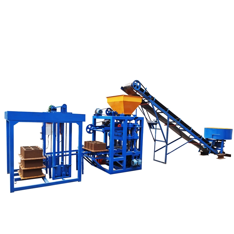 Cheap Cement Solid Block Machine Qt4-24 Concrete Hollow Brick Making Machine Semi Automatic